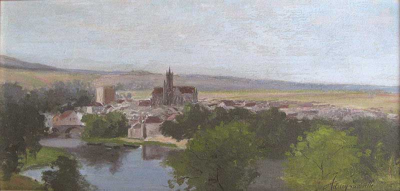 Vue de Moret-sur-Loing